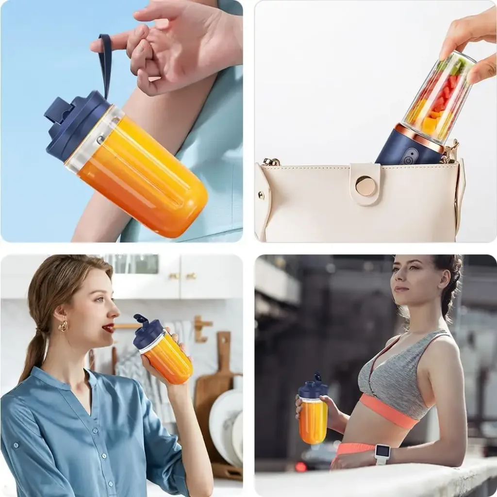 Portable Blender Bottle | যেকোনো জায়গায় মুহূর্তেই তৈরি করুন ফ্রেশ জুস