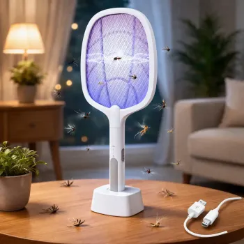 Rechargeable Mosquito Killer Racket | মশা মারুন নিরাপদে ও ঝামেলামুক্তভাবে